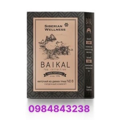 Trà thảo mộc Baikal tea collection. Herbal tea №8 Trà Tim Mạch